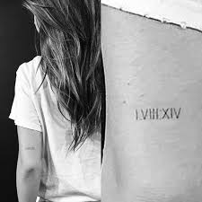 Convert a tattoo date into roman numerals using this roman numeral tattoo generator. 82 Celebrity Roman Numeral Tattoos Page 4 Of 9 Steal Her Style Page 4