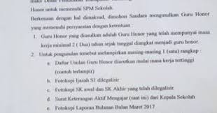 Akan dibuka pada tanggal 13 juli 2020. Syarat Pengusulan Sk Bupati Untuk Guru Honorer Sekolahdasar Net