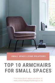 One seat and one seat only means you can spread out and enjoy it all to yourself. Top 10 Compact Armchairs For Small Spaces Contemporary Armchair Armchair Small Velvet Armchair