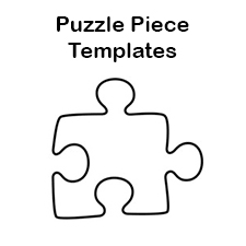 Printable blank jigsaw puzzle pieces piece template. Blank Puzzle Piece Template Free Single Puzzle Piece Images Pdf