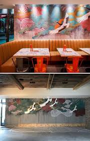 Qillin Mural For Hawker S Asian Street Fare Restaurant By Juuri Art At Hawkers Asian Street Fare Asian Wall Art Mural Art Restaurant
