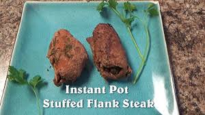 Today's instant pot frozen steak is a key example of this. Easy Stuffed Flank Steak For Instant Pot Or Pressure Cooker Video Recipe Youtube