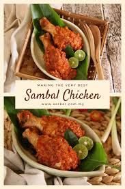 Sambal Chicken Recipe Sambal Sambal Chicken Chicken Recipes