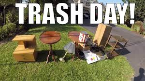 What day is trash day. Garbage Picking Day Treasure Hunting That Is Free Youtube