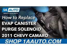 Its super easy to replace and if you want to know the polarity on the harness, i cover. How To Replace Vapor Canister Purge Solenoid Valve V6 3 6l 10 11 Chevy Camaro 1a Auto