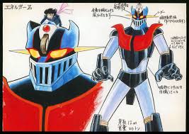 Mazinger Z Energer Z Sketch By Go Nagai Super Robot Mazinger Z Nagai