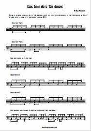 Cool Sixteenth Note Tom Groove Pdf Onlinedrummer Com Drum Lessons Music Lessons Cool Stuff