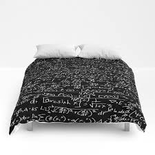 Black And White Twin Sheets Items Similar To Calculus Comforter Twin Twin Xl Double Full Queen King Science Math Black White Cover Blanket Bedding Bedroom Bed Home Decor Home And Living On Comforters Science Bedroom Decor