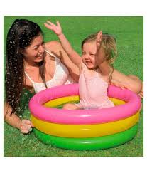 The best kids' swimming pools aren't just places to play for your children. Vbe 2 Feet Inflatable 3 Ring Water Pool Kids Swimming Pool For Kids Fun Activities 2 Ft Buy Vbe 2 Feet Inflatable 3 Ring Water Pool Kids Swimming Pool For Kids
