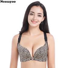 Maybe you would like to learn more about one of these? Sexy Plus Size 50 115e Bra For Women Seamless Bra Push Up Lingerie Front Closure Brassiere Big Large Cup Leopard Print Underwear Bras Aliexpress