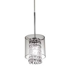 Bazz Chrome Mini Pendant With Glass Beads Pr3811cb Mini Pendant Mini Pendant Lights Island Pendant Lights