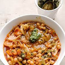 Chickpea Tomato And Bread Soup Ottolenghi Recipes Yotam Ottolenghi Recipes Soup Recipes