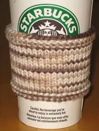 Coffee cup cozy free knitting pattern. Knitted Hot Sleeve Knit Coffee Cozy Pattern Coffee Cozy Pattern Knit Coffee Cozy