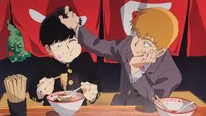 katya🍒カーチャ on X: Reigen will invite Mob with a, 'wanna go get ramen or  something?', followed by the two of them having casual conversation while  slurping ramen. I think their shishou-deshi relationship