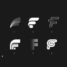 5 0 surat abc alfabet. 140 Ide Logo F Desain Logo Desain Logo Tipografi