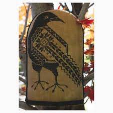 63 stitches wide by 49 stitches tall. Quaker Crow From The Workbasket Cross Stitch Charts Cross Stitch Charts Casa Cenina