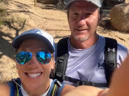 Couples hiking the Manitou Incline together