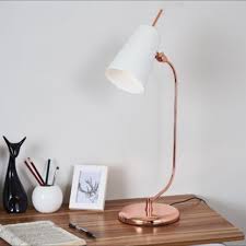 Architecture Luxe Rose Gold Natural Marble Desk Study Office Table Lamp Light With Decor 0 Fold Up Wall Bed Contem Rose Gold Lamp Golden Table Lamps Table Lamp