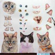 Instagram Art Featuring Page On Instagram Cat Study By Ake Arches Artshelp Cool Drawings Cat Drawing Watercolor Paintings Tutorials