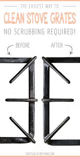 If food gets on them, they can be scrubbed clean(er), and they are not expensive. The Absolute Easiest Way To Clean Stove Top Grates Practically Functional