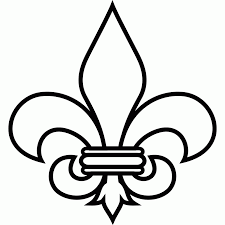Multiple sizes and related images are all free on clker.com. Fleur De Lis Coloring Page Coloring Home