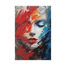 Liberty Impasto Oil Painting Printed