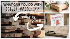 Old Wood Projects ~ Barn Wood Home Decor ~ DIY Home Decorations ...