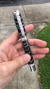 Image result for mammoth bone inlay fountain pen