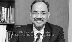 Maybe you would like to learn more about one of these? Adun Seri Setia Dr Shaharuddin Badaruddin Meninggal Dunia Pak Din