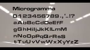 Image result for Microgramma