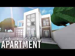 Bloxburg La Apartment 42k Youtube House Blueprints Modern Family House Home Building Design
