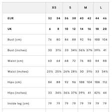 Size Chart Jeans Bershka Www Bedowntowndaytona Com