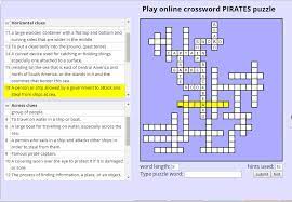 Play the daily crossword puzzle from dictionary.com and grow your vocabulary and improve your language skills. Play Crossword Puzzles Online Free Online Games
