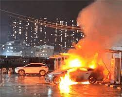 视频|疑似广汽埃安Hyper GT充电站自燃车辆还未正式亮相发布- 储能世界_储能产业链门户网站