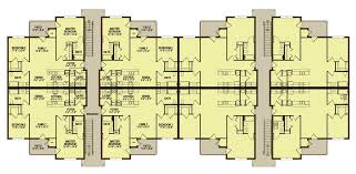 Plan 83138dc 16 Unit Multi Family Complex Plan Apartment Floor Plans Architectural Floor Plans How To Plan