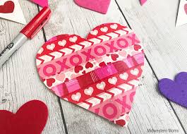 Including both basic and decorative die essentials in your crafty toolbox is the key to creating quick and ez shaped cards! How To Make A Washi Tape Valentine Card Kids Will Love