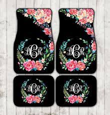 Check spelling or type a new query. Car Accessories Classy Black Floral Car Accessories For Etsy In 2021 Monogram Car Mat Car Accessories For Women Cute Car Accessories
