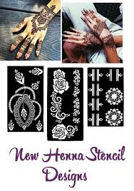 New Henna Stencil Mehndi Template Vinyl Sticker Mixed Designs Body Art Pattern Henna Stencils Tattoo Stencils Henna