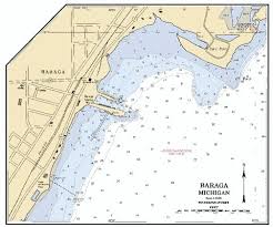 5 Keweenaw Bay Lake Superior Marine Chart Nautical Charts