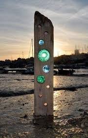 Sculpture En Verre De Bois Recycle De Louis V Durham Garden Art Sculptures Yard Art Driftwood Art