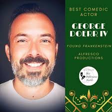 Best Comedic Actor, George Doerr IV! #virtualbpas