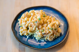 Macaroni salad with egg, sweet pickles and a creamy dressing is a tasty side dish that's perfect for summer bbq's and potlucks. Hawaiian Mac Salad Adventures Of Carlienne