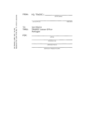 When mailing an envelope to a business address it is always best to be able to mark it to a specific person's attention. Hq Tradoc Form 1001 Download Printable Pdf Or Fill Online Pouch Mailing Label Templateroller