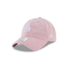 Womens Los Angeles Dodgers Pink Corduroy 9twenty Hats New Era Cap Pink Corduroy Dodger Hats New Era Cap