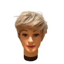 Vintage Blonde Synthetic Wig Short Hair Womens Wigs & Extensions