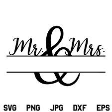 Download Mr And Mrs Svg Wedding Svg Bride Svg Groom Svg Wife Svg Png Dxf Designking On Artfire