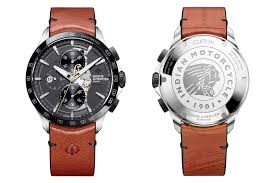 Introducing The Baume Mercier Clifton Club Indian Legend Tribute Chief And Scout Limited Editions Hodinkee Indian Legends Mercier Indian Motorcycle