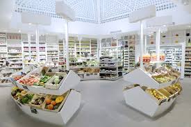 Dada Biocoop Paris Epicerie Bio Par Jeff Van Dyck Blog Esprit Design Biocoop Design De Restaurant Epicerie Bio