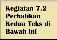 Disini dilengkapi dengan kunci jawaban atau pembahasannya, untuk memudahkan anda dan siswa dalam membahas soal setelah tes. Kegiatan 7 2 Perhatikan Kedua Teks Di Bawah Ini Operator Sekolah