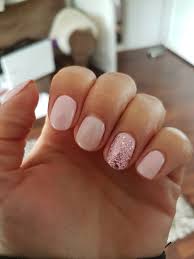 Cnd Shellac Winter Glow Blushing Topaz Blushing Shellac Topaz Winter In 2020 Blush Nails Cnd Shellac Nails Shellac Nails Summer
